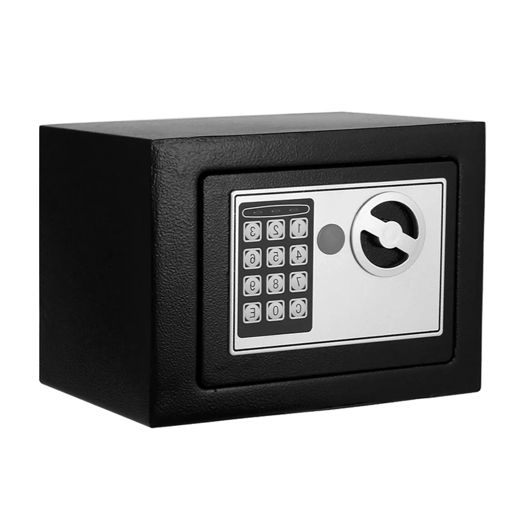 Electronic Safe Digital Security Box Home Office Cash Deposit Password 6.4L - Nurns