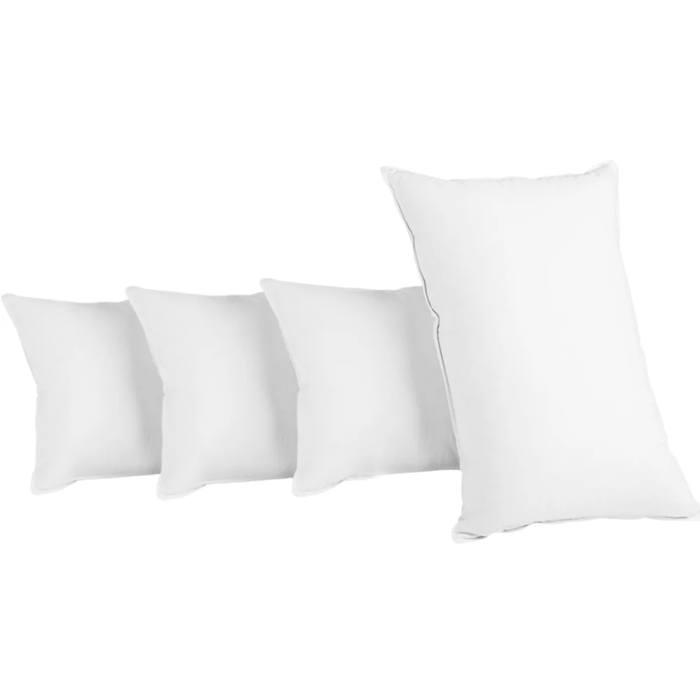 Set of 4 Bed Pillow Family Hotel 48X73CM - Nurns