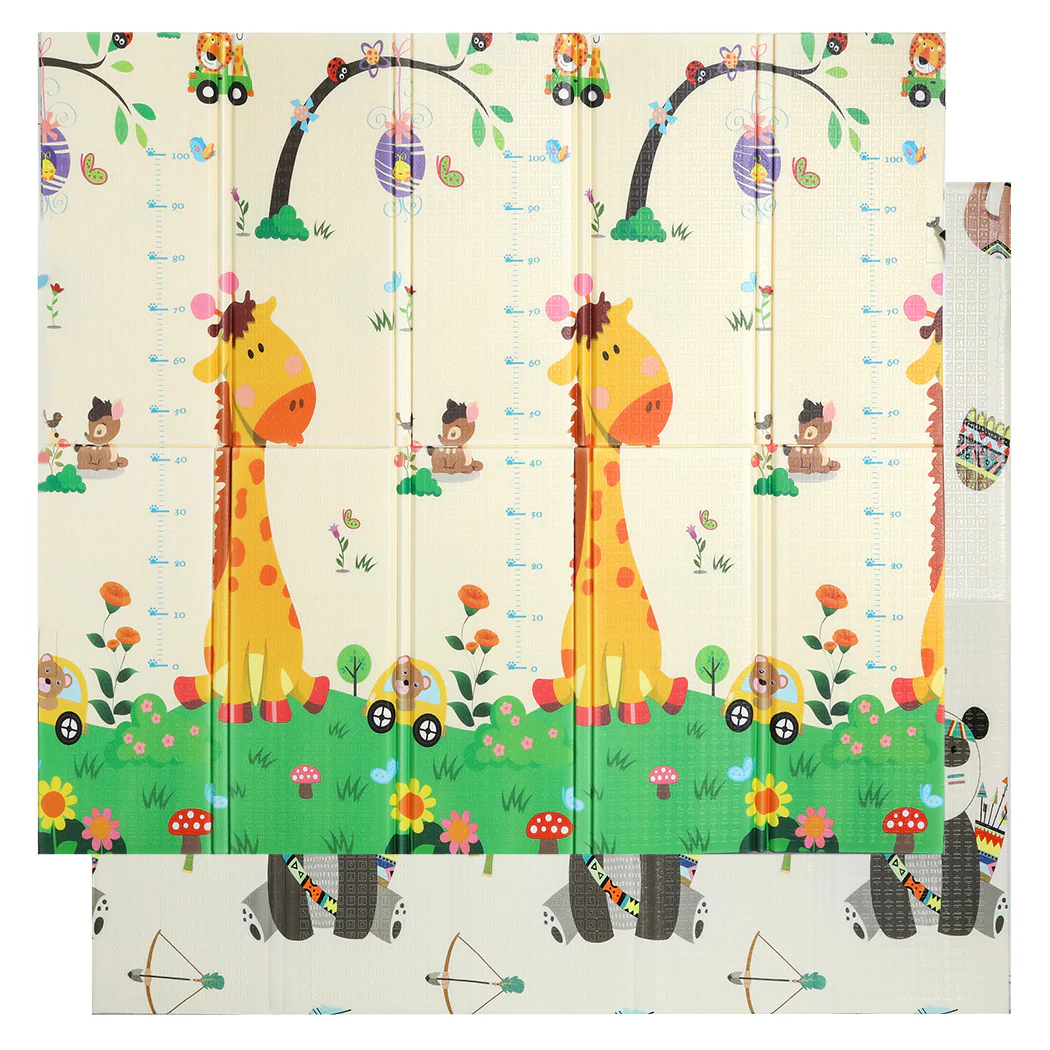 Kids Play Mat Baby Crawling Pad Ocean Floor Foldable XPE Foam Non-slip Carpet - Nurns