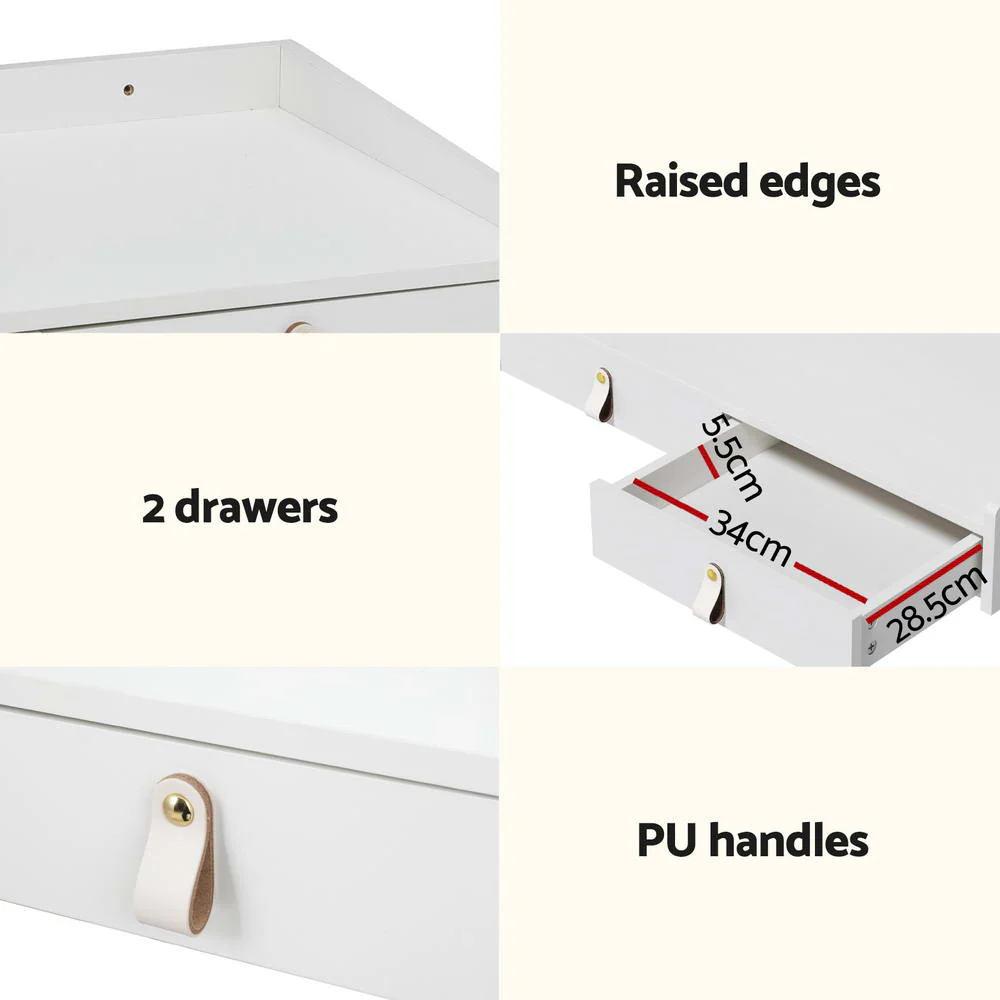 Dressing Table Floating LED - White - Nurns