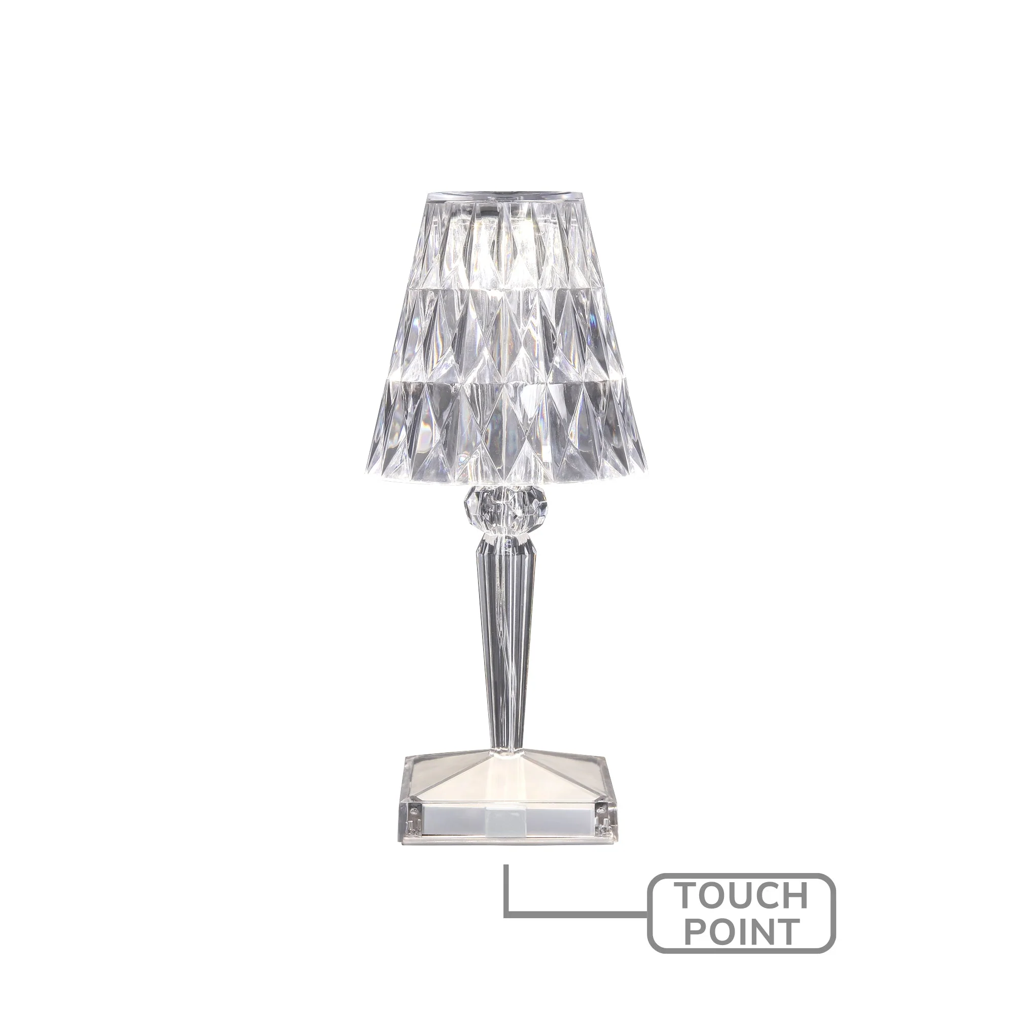 Touch Table Lamp - Silver - Nurns