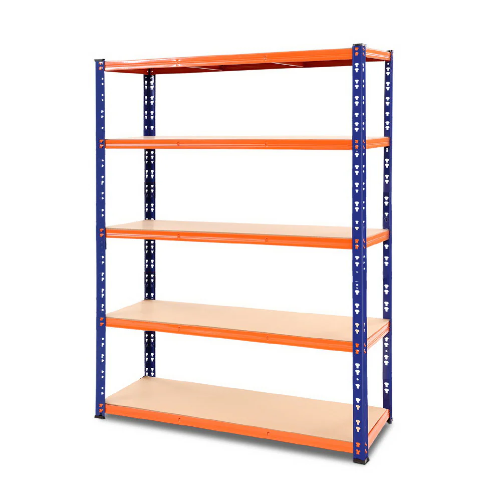 Giantz 1.8M Garage Shelving Warehouse Rack Pallet Racking Storage Shelve Blue - Nurns