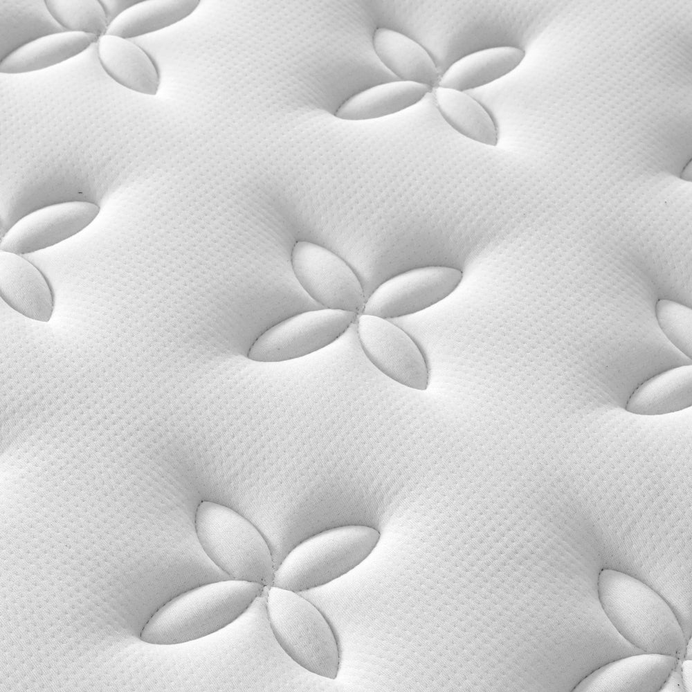 Timea 18cm Mattress Medium Soft Pillow Pocket Spring - King Single - Nurns