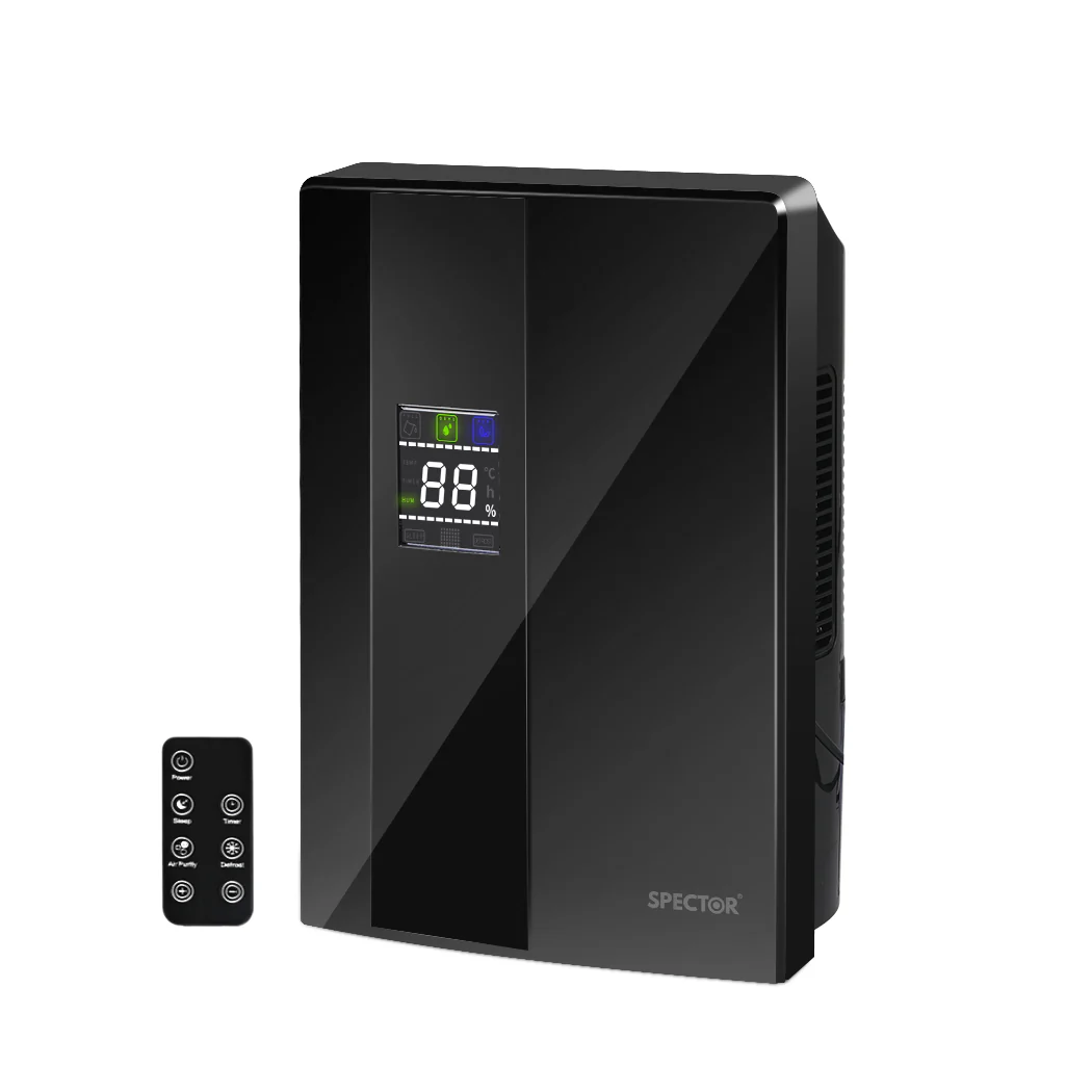 Dehumidifier Air Purifier 2200ml - Black - Nurns