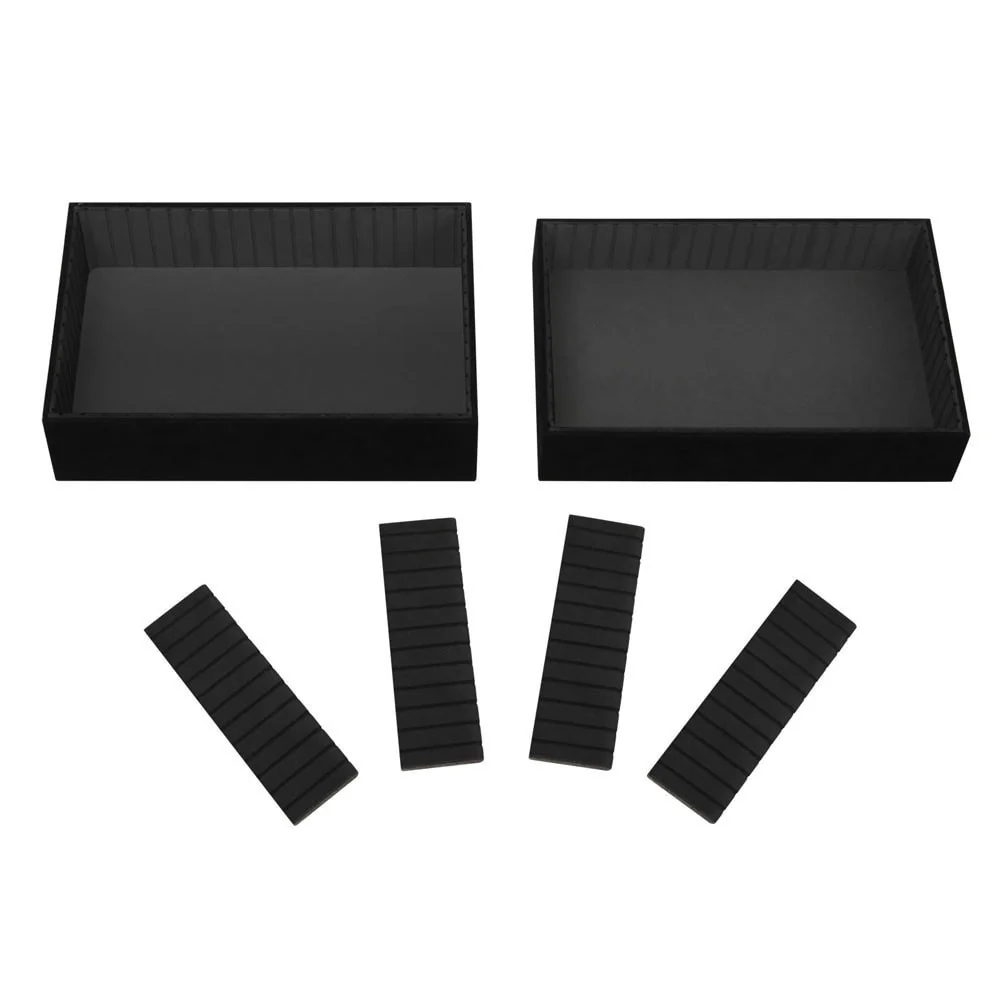 7 in 1 Portable Cosmetic Beauty Makeup Trolley - Black - Nurns