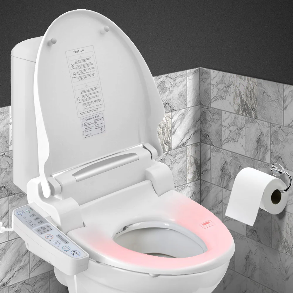 Bidet Electric Toilet Seat Cover Electronic Seats Paper Saving Auto Smart Wash - Nurns