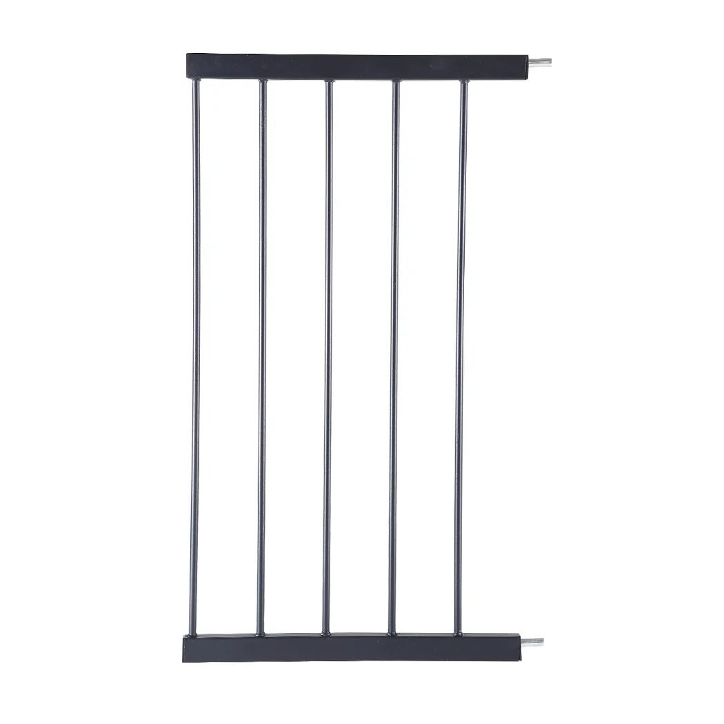 Baby Kids Safety Security Gate Stair Barrier Doors Extension Panels 45cm  - Black - Nurns