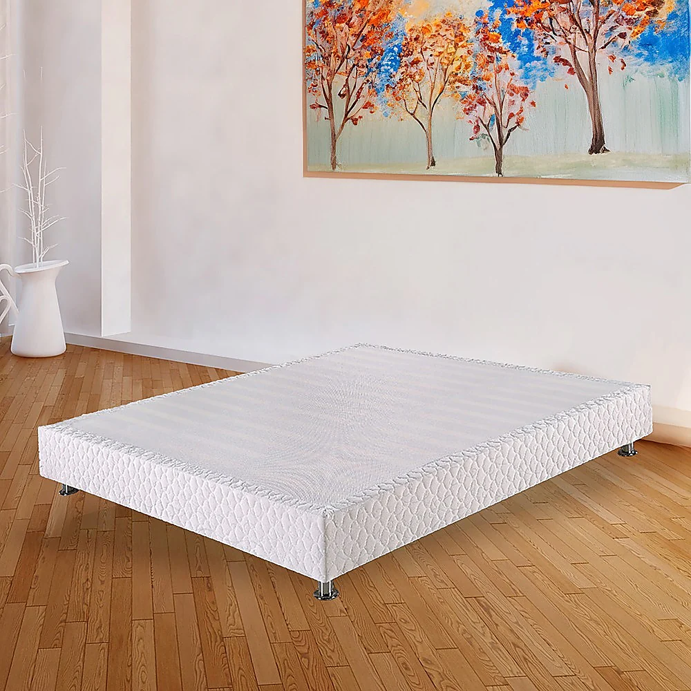 Andrea Ensemble Bed Base - White King - Nurns