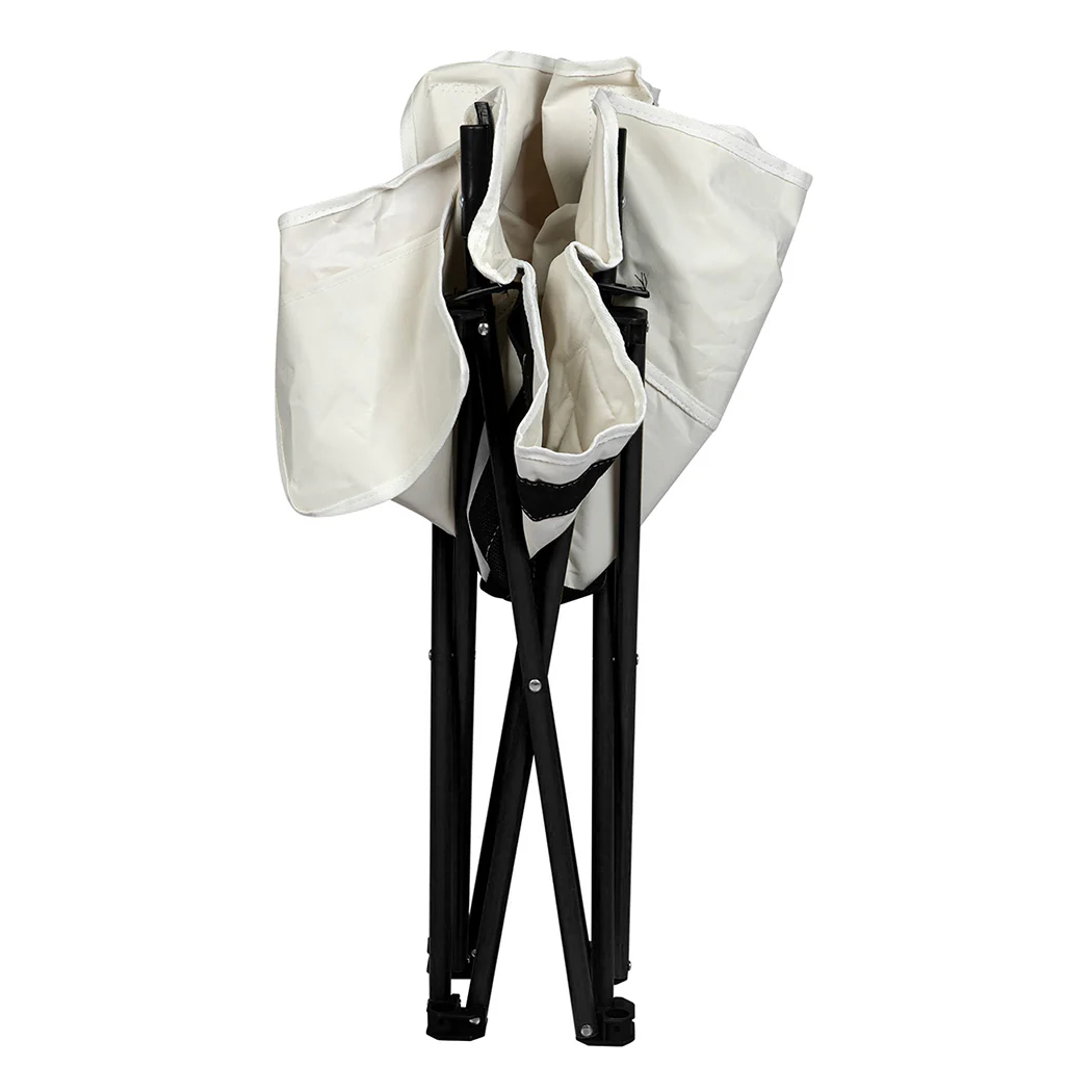 Folding Camping Moon Chair Lightweight - Beige - Nurns
