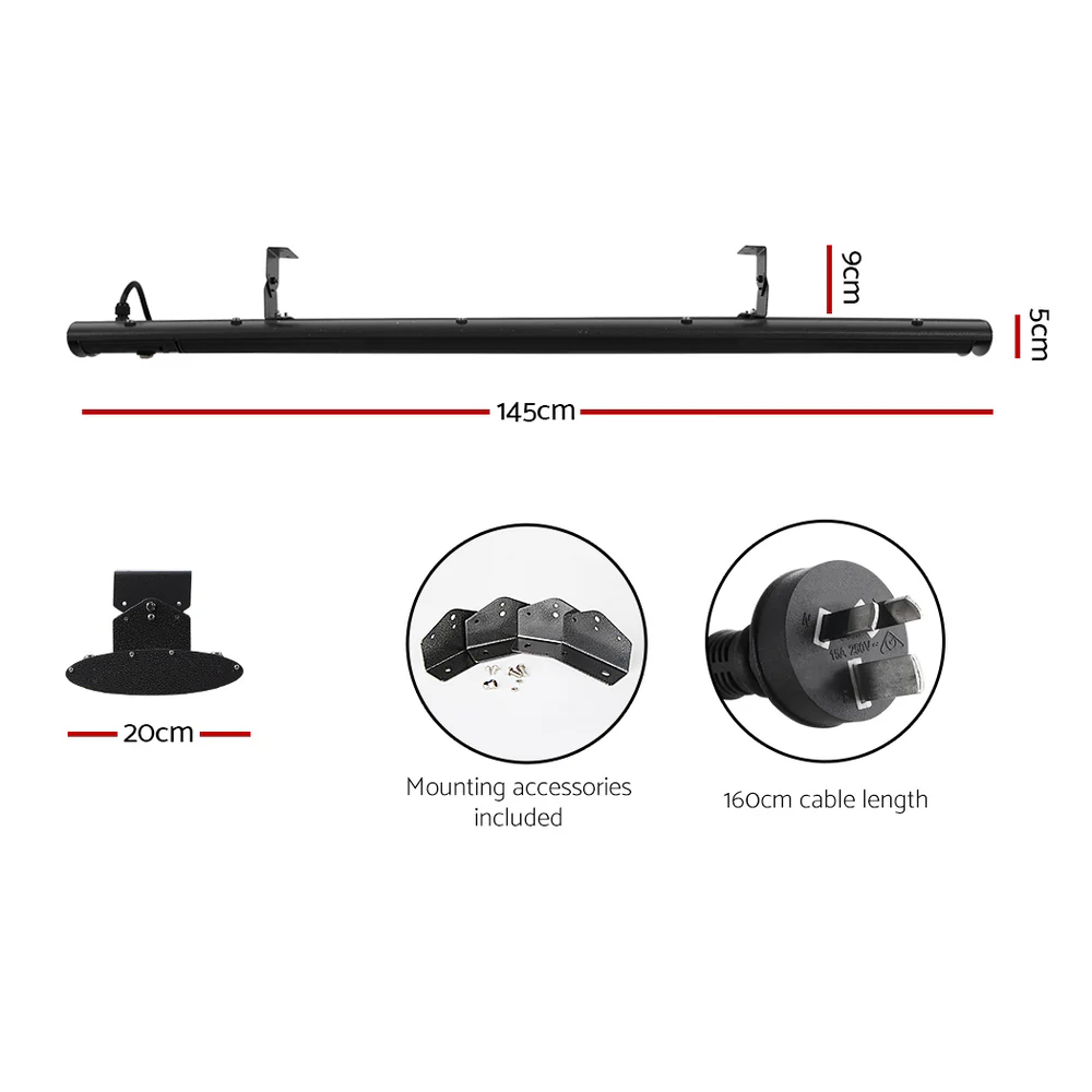 Electric Radiant Strip Heater Outdoor 2400W - Nurns