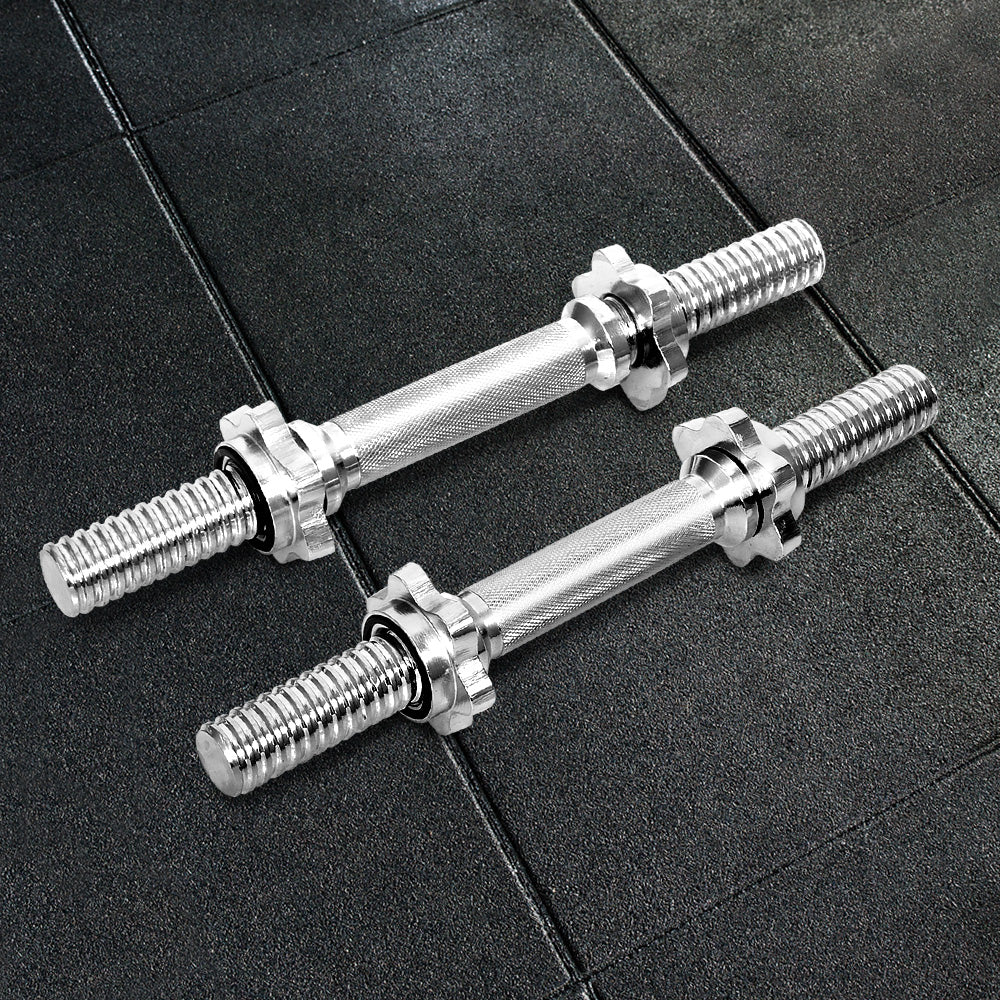 Everfit 45cm Dumbbell Bar Gym Home Exercise 150kg Capacity - Nurns