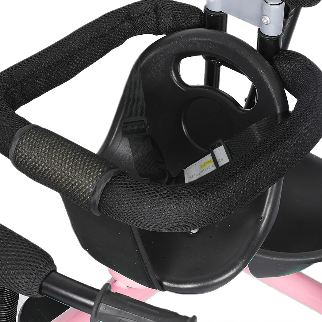 Kids Tricycle Ride On Trike Toddler - Pink - Nurns