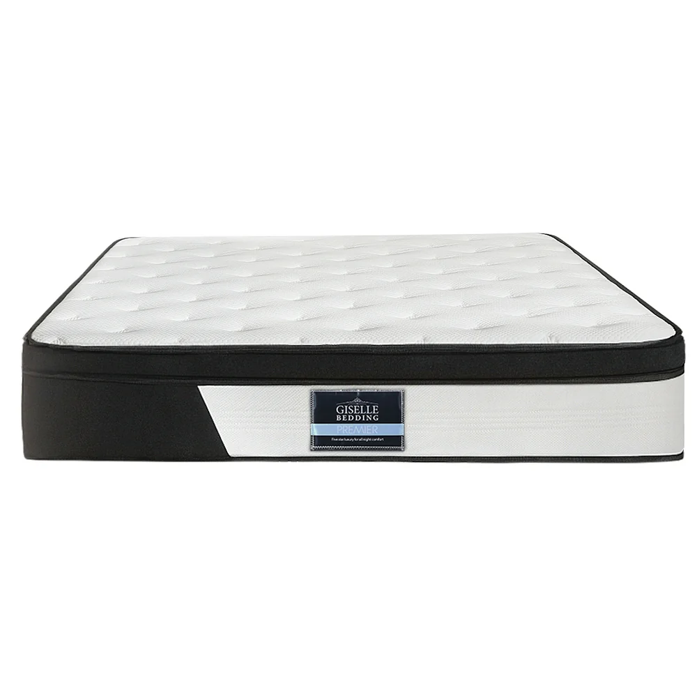 Nyla 30cm Euro Top Mattress Pocket Spring Medium Firm - King - Nurns
