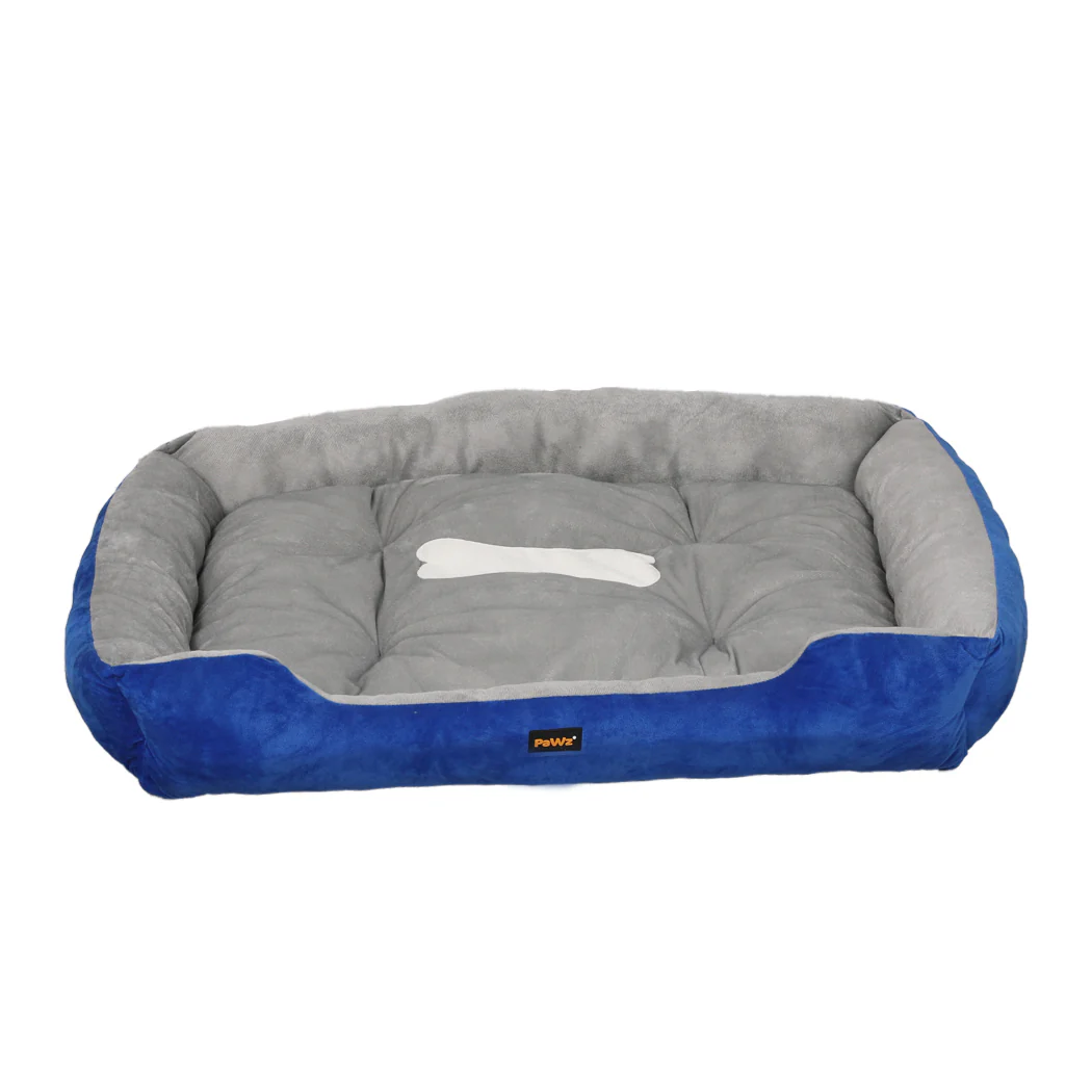 LARGE Dog Beds Pet Mattress Bedding - Navy - Nurns