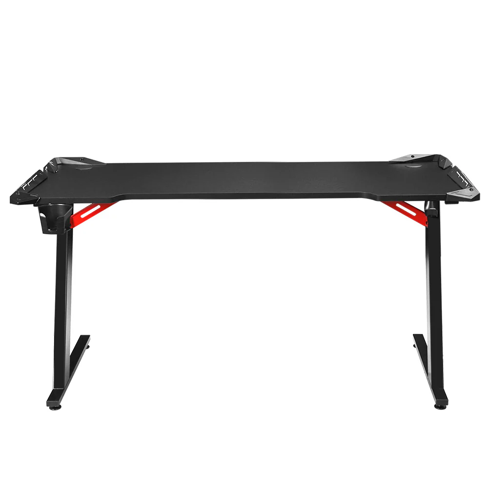 Artiss Gaming Desk Computer Desks LED Light 140cm - Nurns