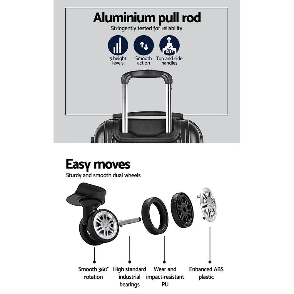 Set of 3 Luggage 20-24-28
