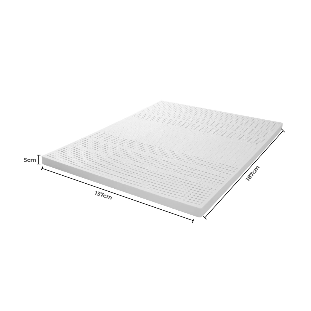 Double DreamZ Latex Mattress Topper - Nurns