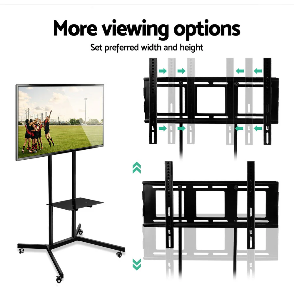 TV Mount on Stand - Black - Nurns
