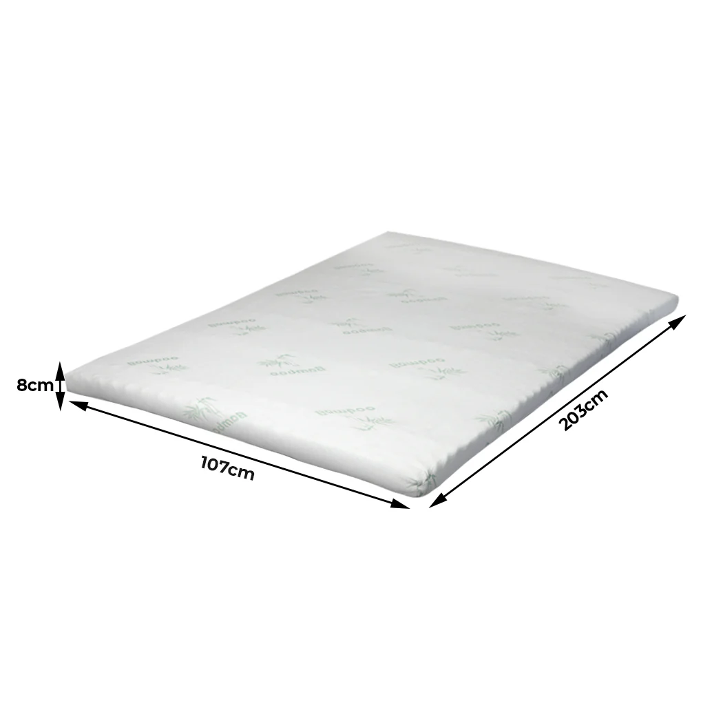 King Single Dreamz 7-Zone Cool Mattress Topper Memory - Nurns