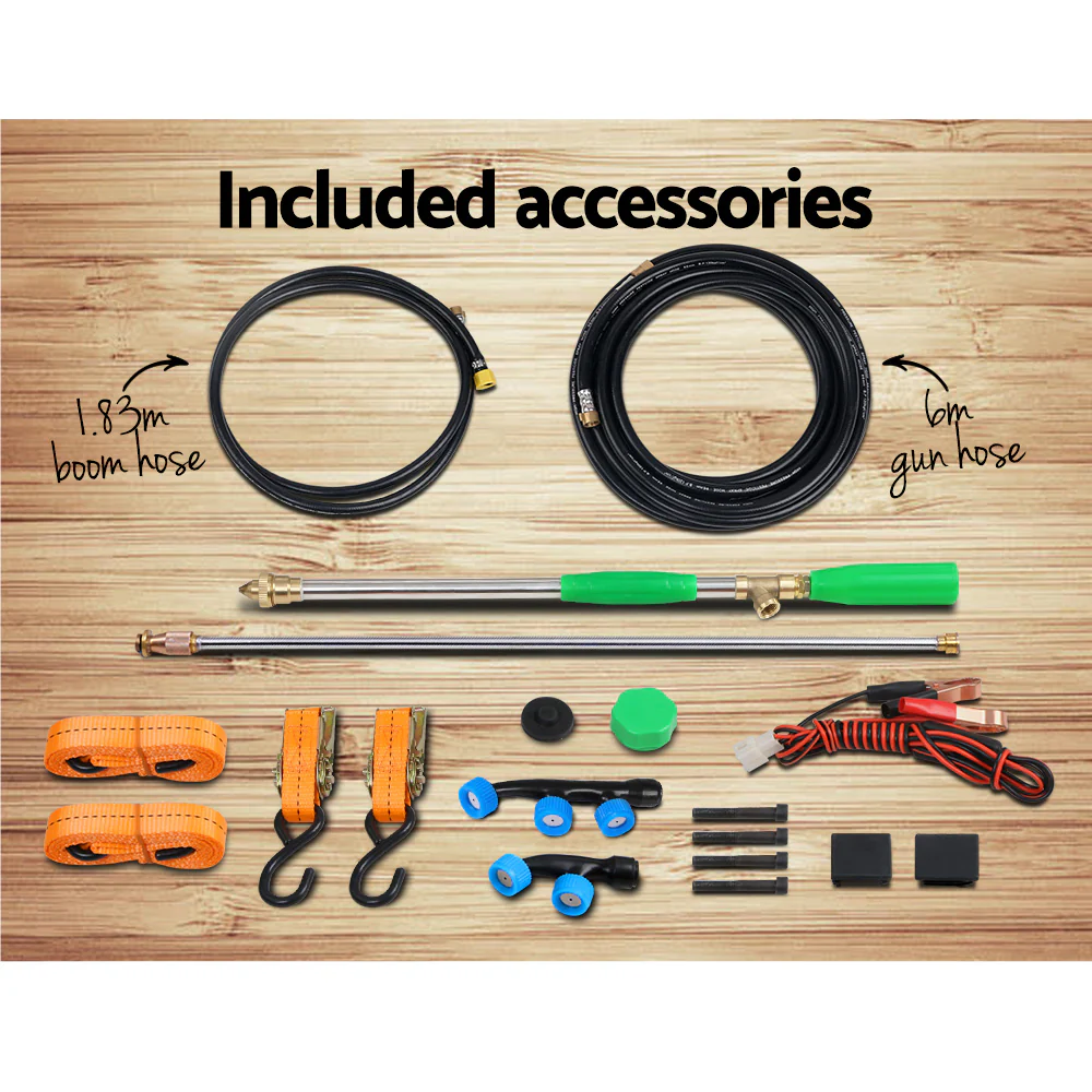 Weed Sprayer 100L Tank with Boom Sprayer - Nurns