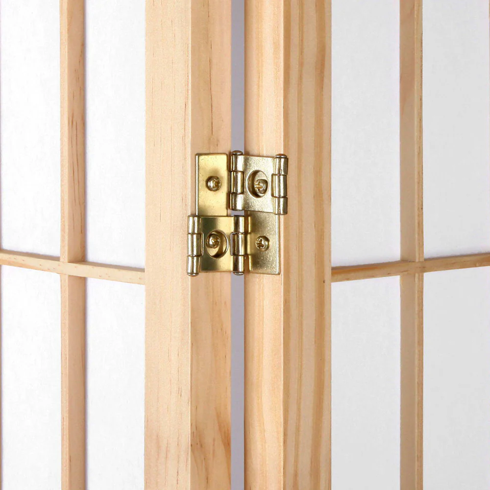 6 Panel Room Divider Screen 261x179cm - Natural - Nurns