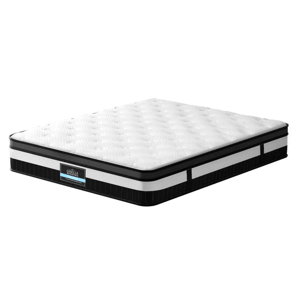 Saffira 30cm Thick Euro Top Pocket Spring Mattress - Double - Nurns