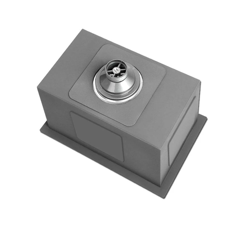 Cefito Kitchen Sink 45X30cm Stainless Steel Basin Single Bowl Black - Nurns