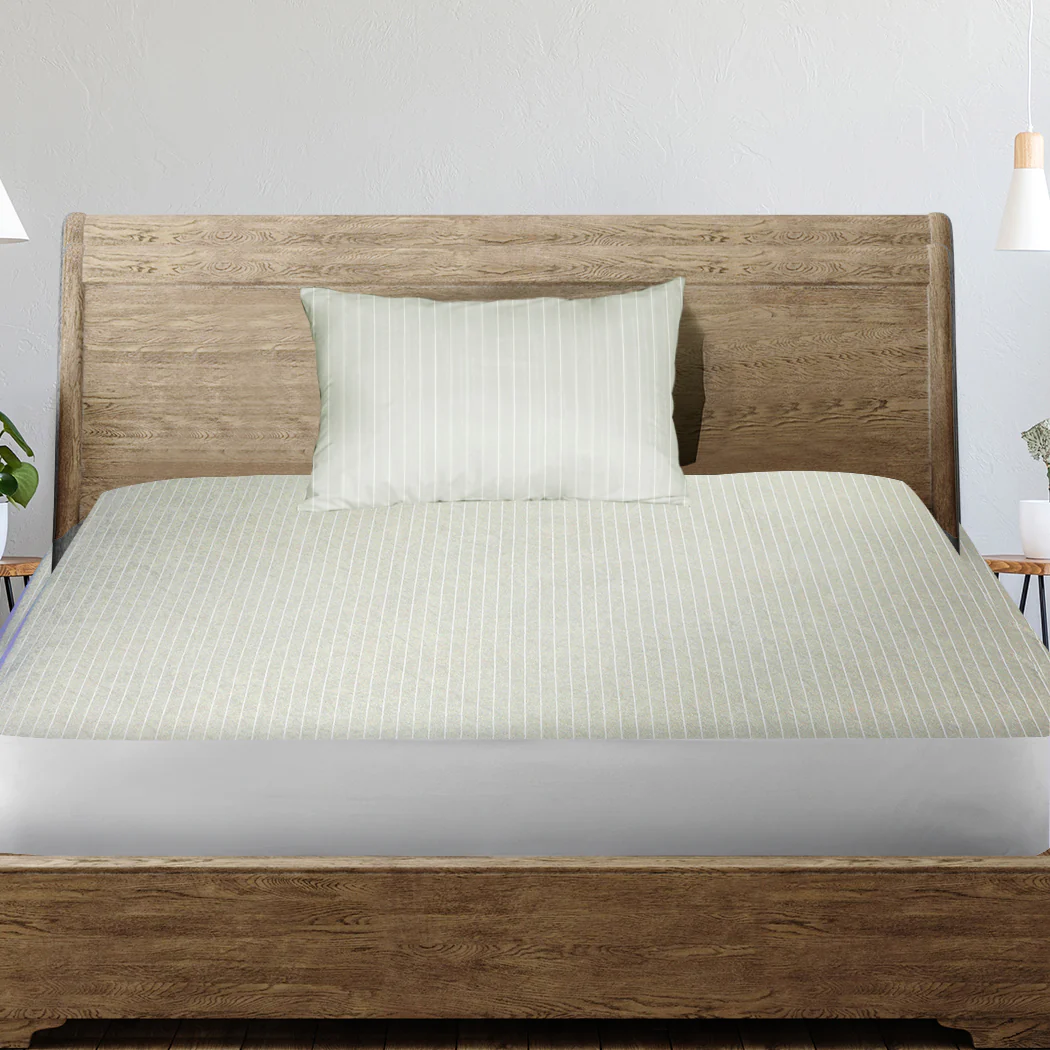 King Single DreamZ Ks Mattress Protector Pillowcases Grey - Nurns