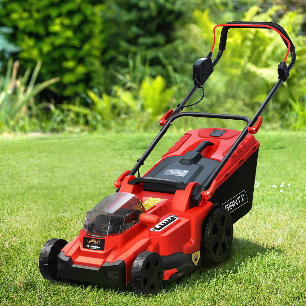 Lawn Mower 37cm Cutting Width Cordless 40V Electric Lawnmower - Nurns