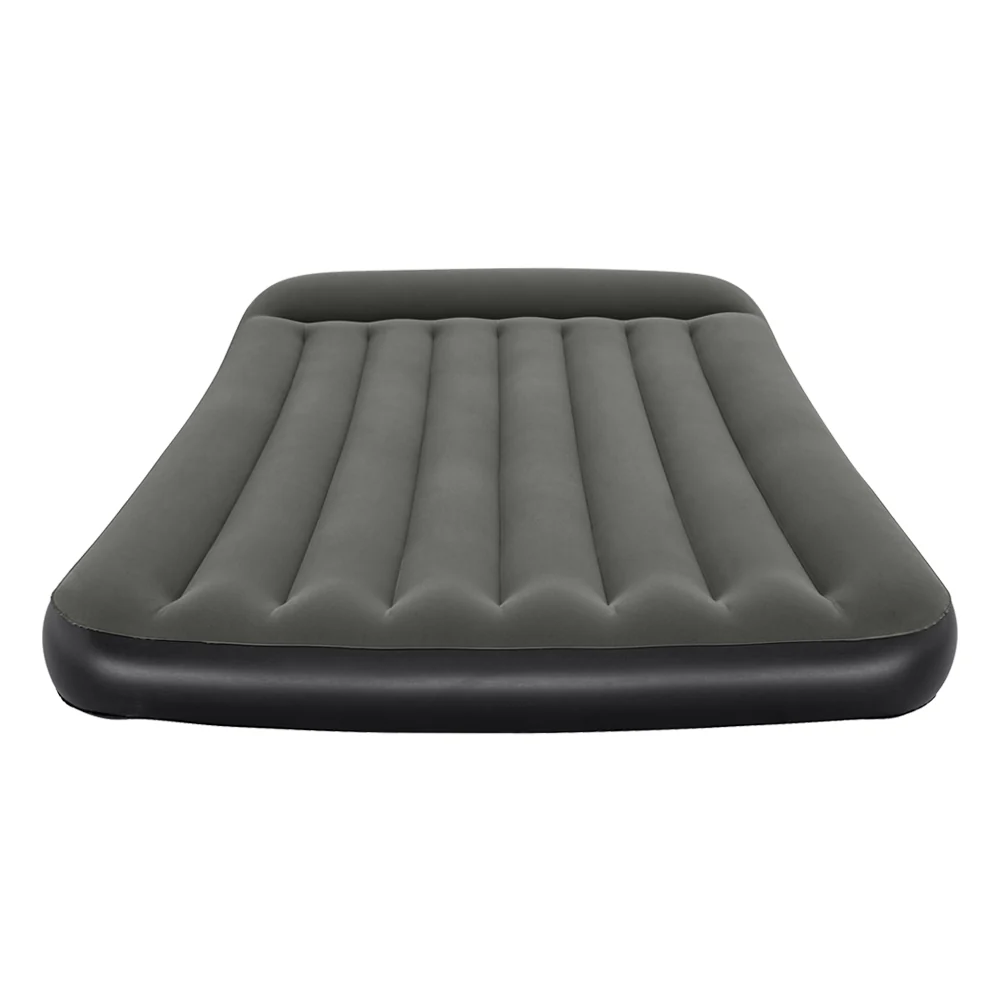 Factory Buys Air Mattress Inflatable Bed 30cm Airbed - Grey Double - Nurns
