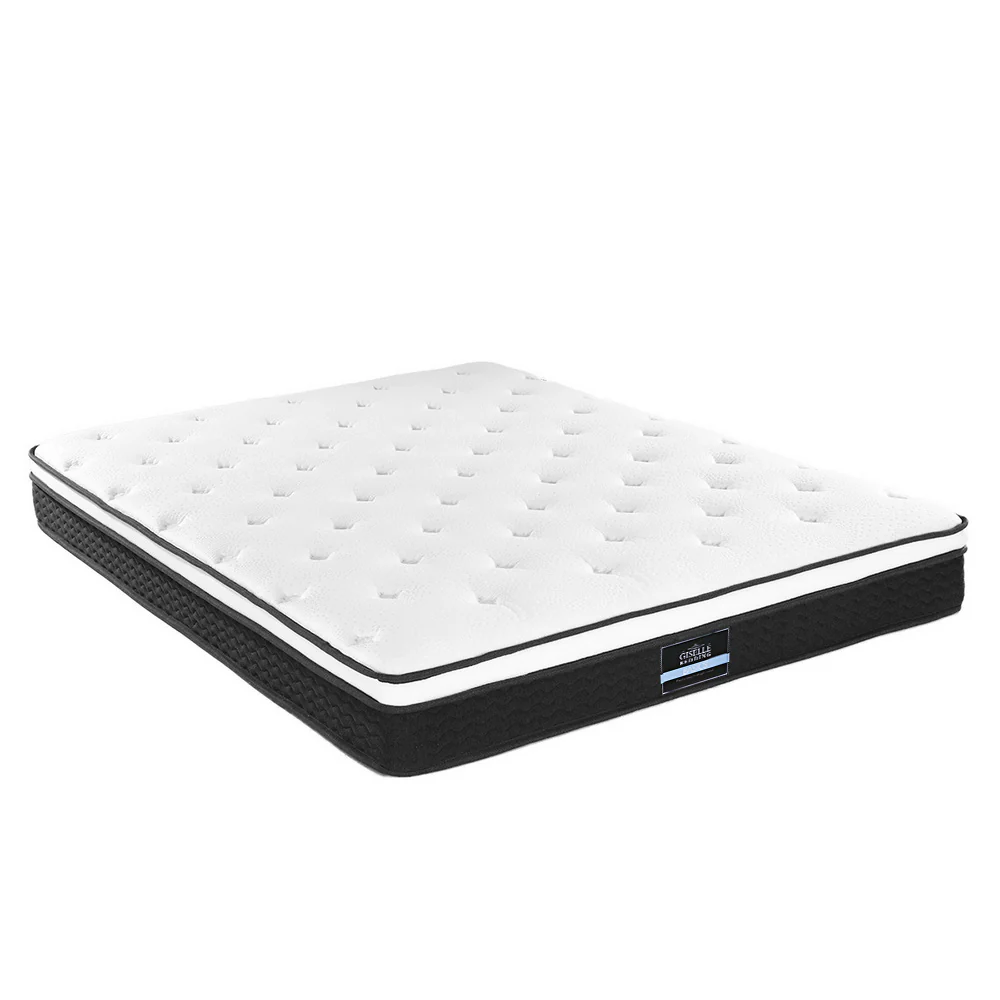 Siena 21cm Thick Euro Top Spring Mattress - King - Nurns
