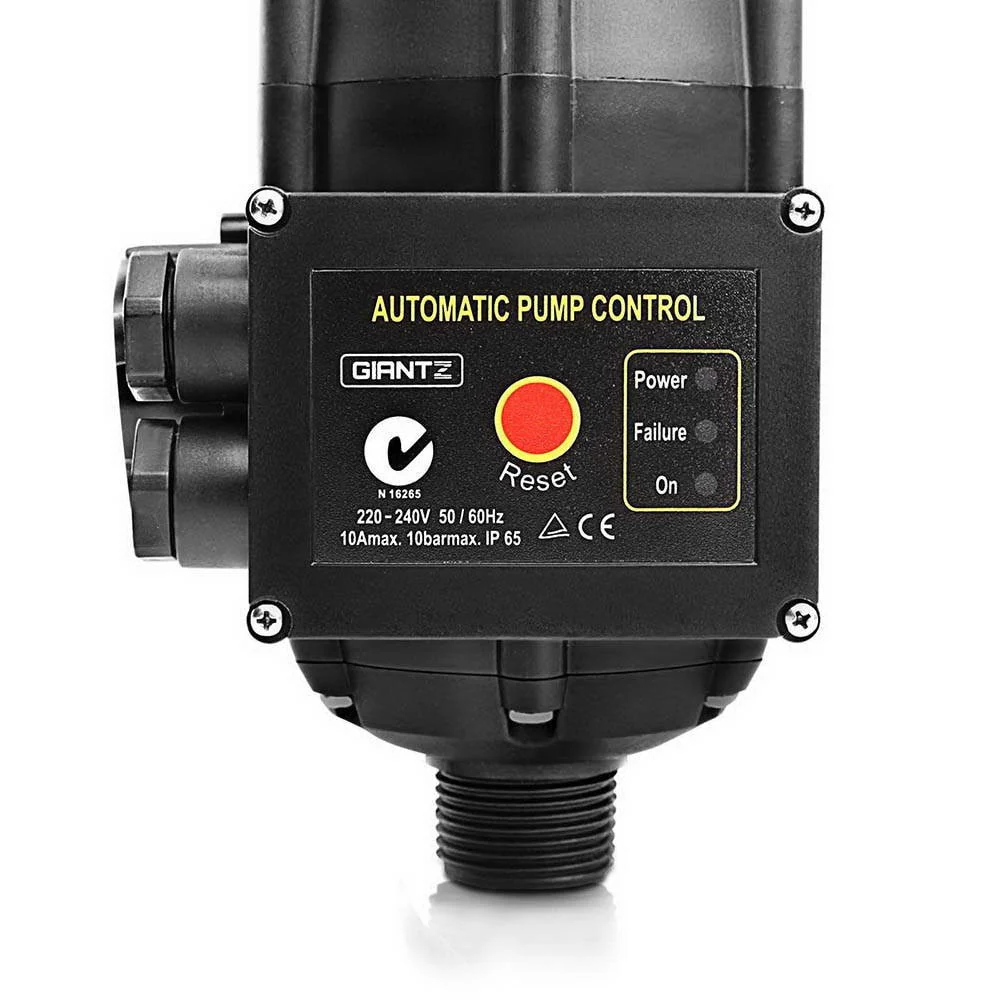 Adjustable Automatic Electronic Water Pump Controller - Black - Nurns