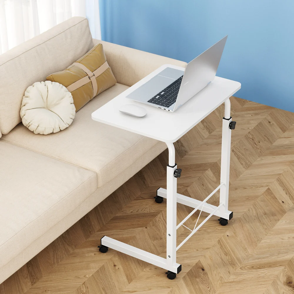 Artiss Laptop Desk Table Adjustable 60cm White - Nurns