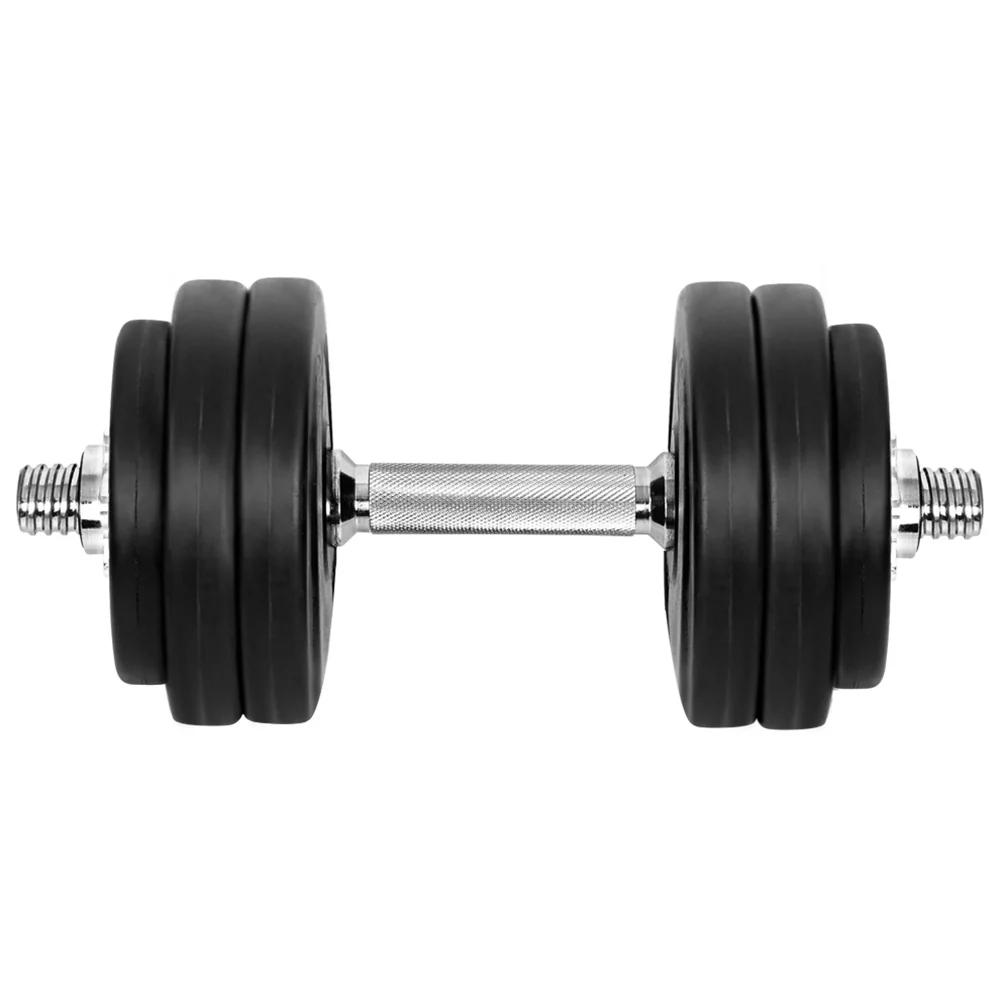 Everfit 30kg Dumbbell Set Weight Plates Dumbbells Lifting Bench - Nurns