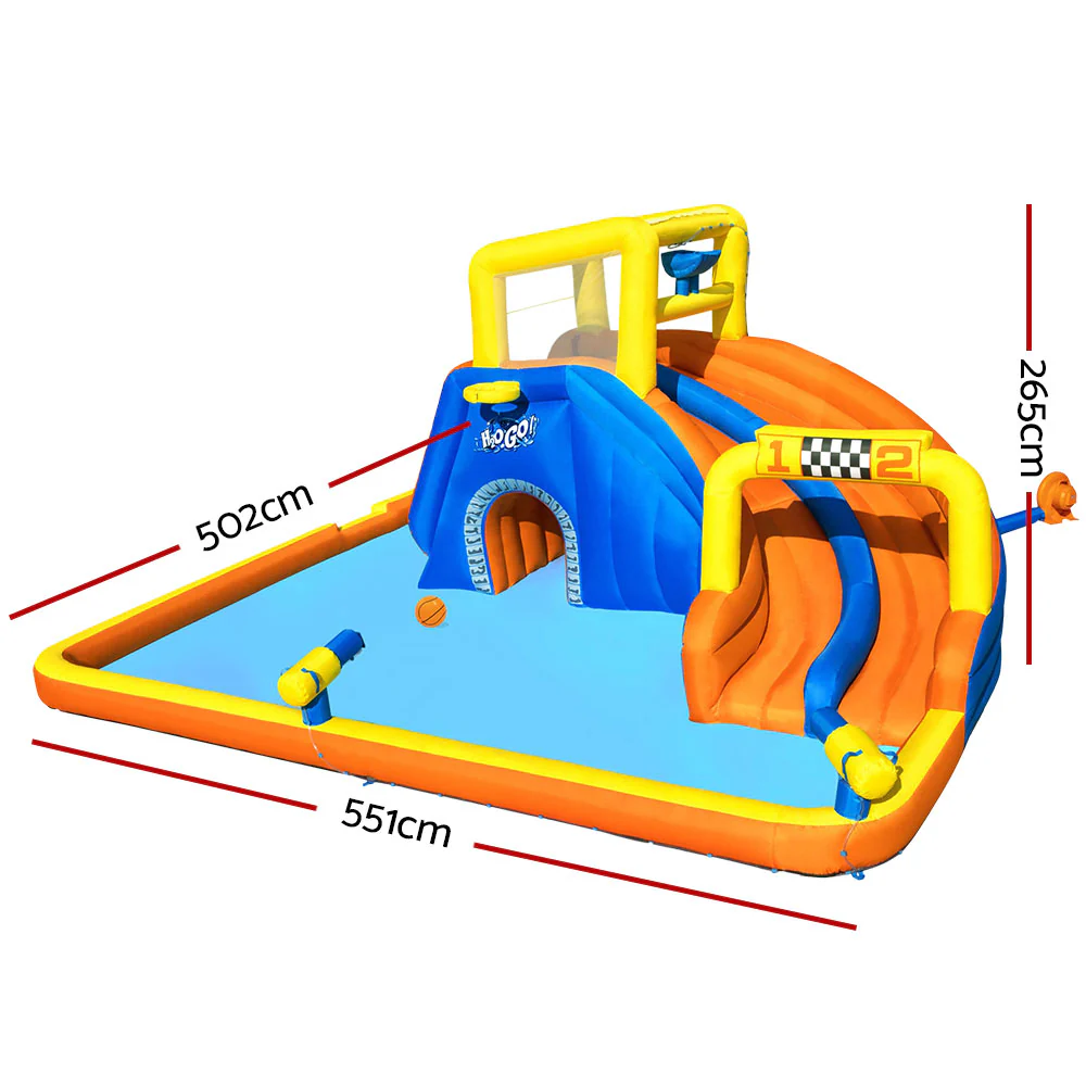 Bestway Water Slide 551x502x265cm Kids Play Park Inflatable Swimming Pool - Nurns