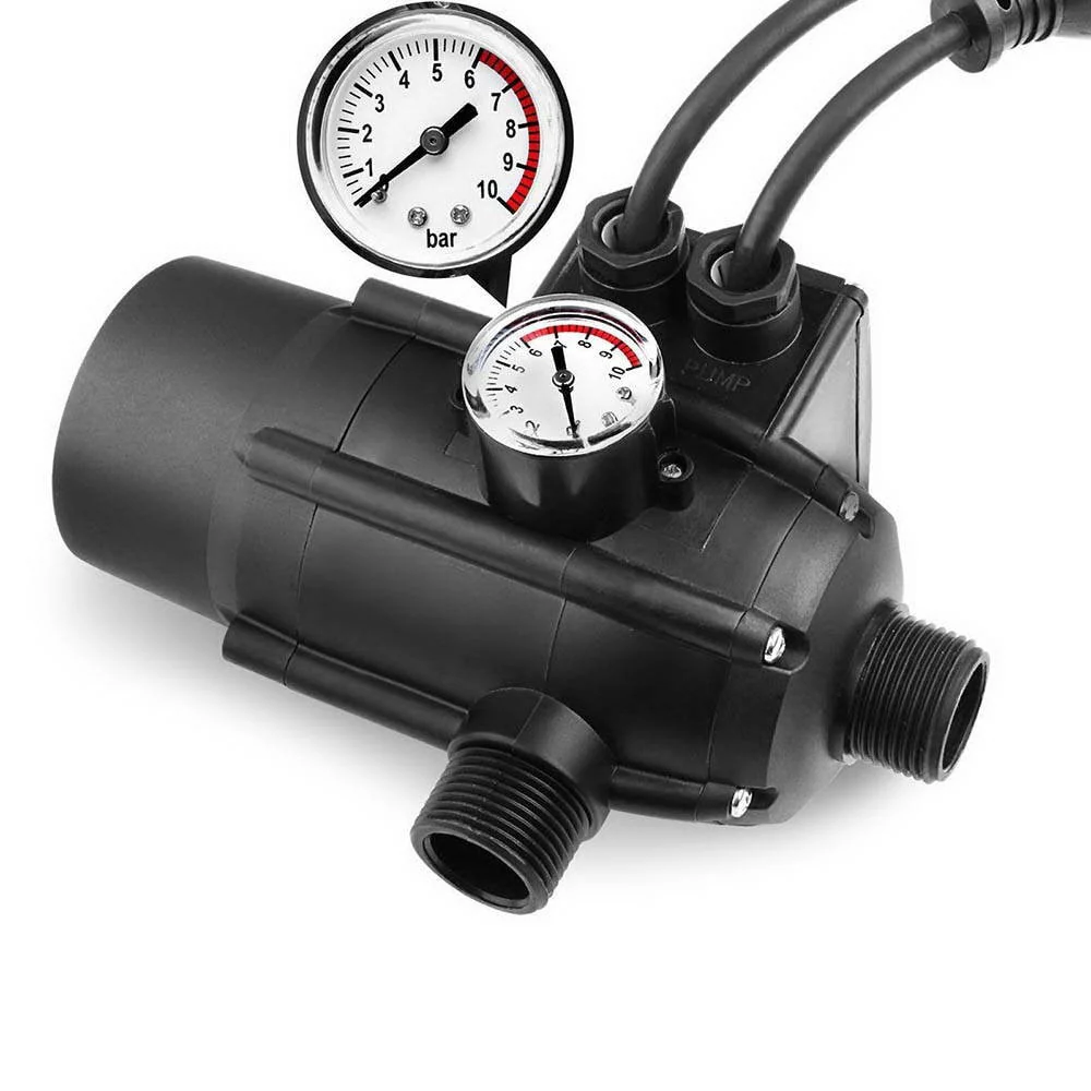 Adjustable Automatic Electronic Water Pump Controller - Black - Nurns