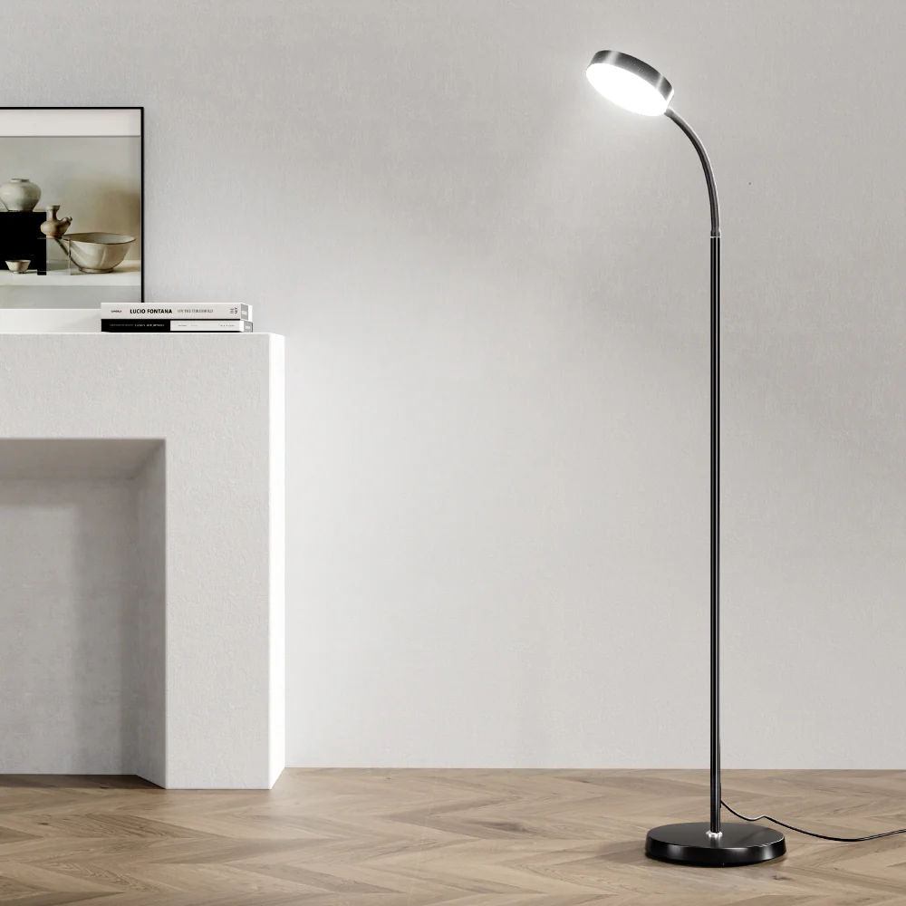 LED Floor Lamp Remote Adjustable Light Stand Home Living Room Reading - Nurns