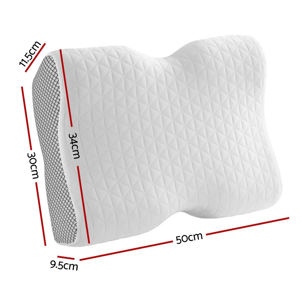 Premium Memory Foam Pillow Contour Neck - Nurns