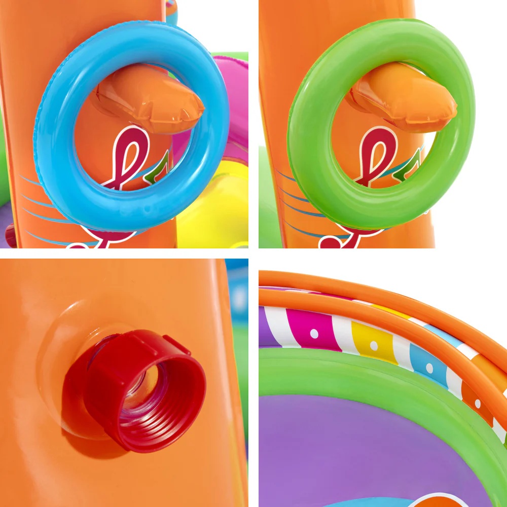 Bestway Kids Pool 295x190x137cm Inflatable Above Ground Swimming Play Pools 349L - Nurns
