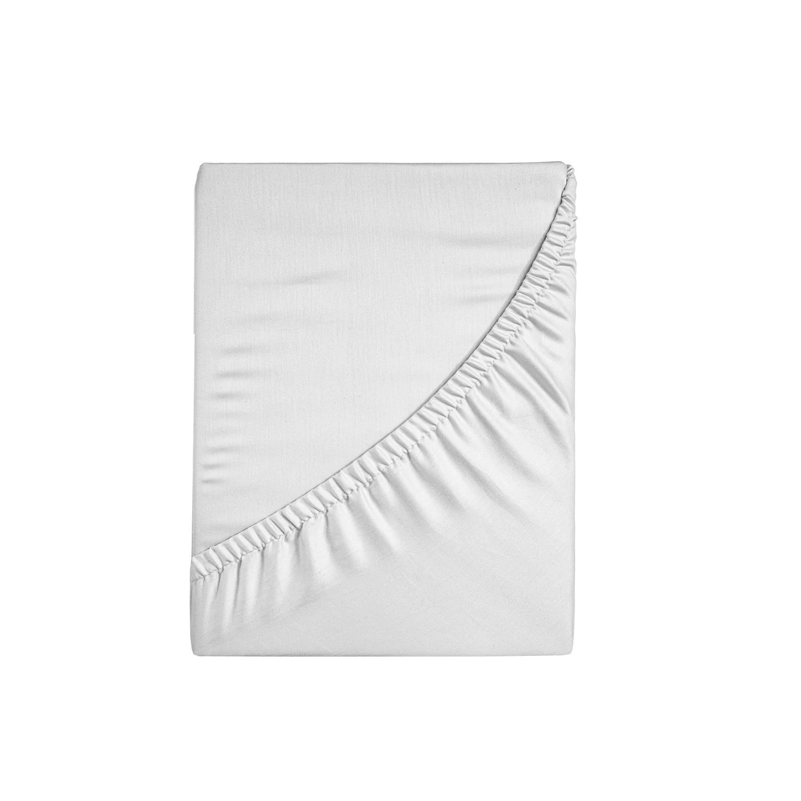 Double Royal Comfort 1500TC Cotton Rich Fitted Sheet 3pc Set - White - Nurns