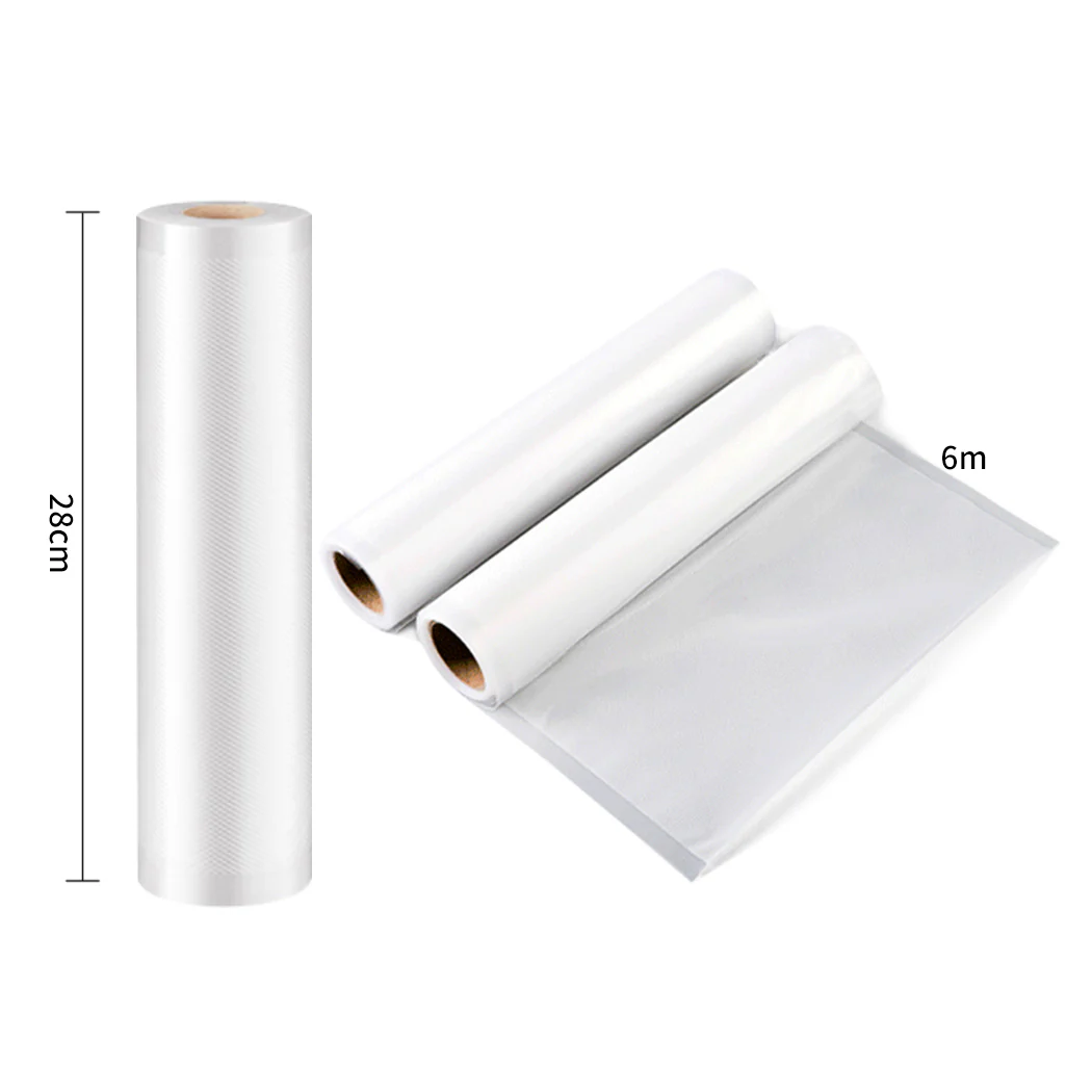 Toque 10x Vacuum Food Sealer Rolls Storage - Nurns