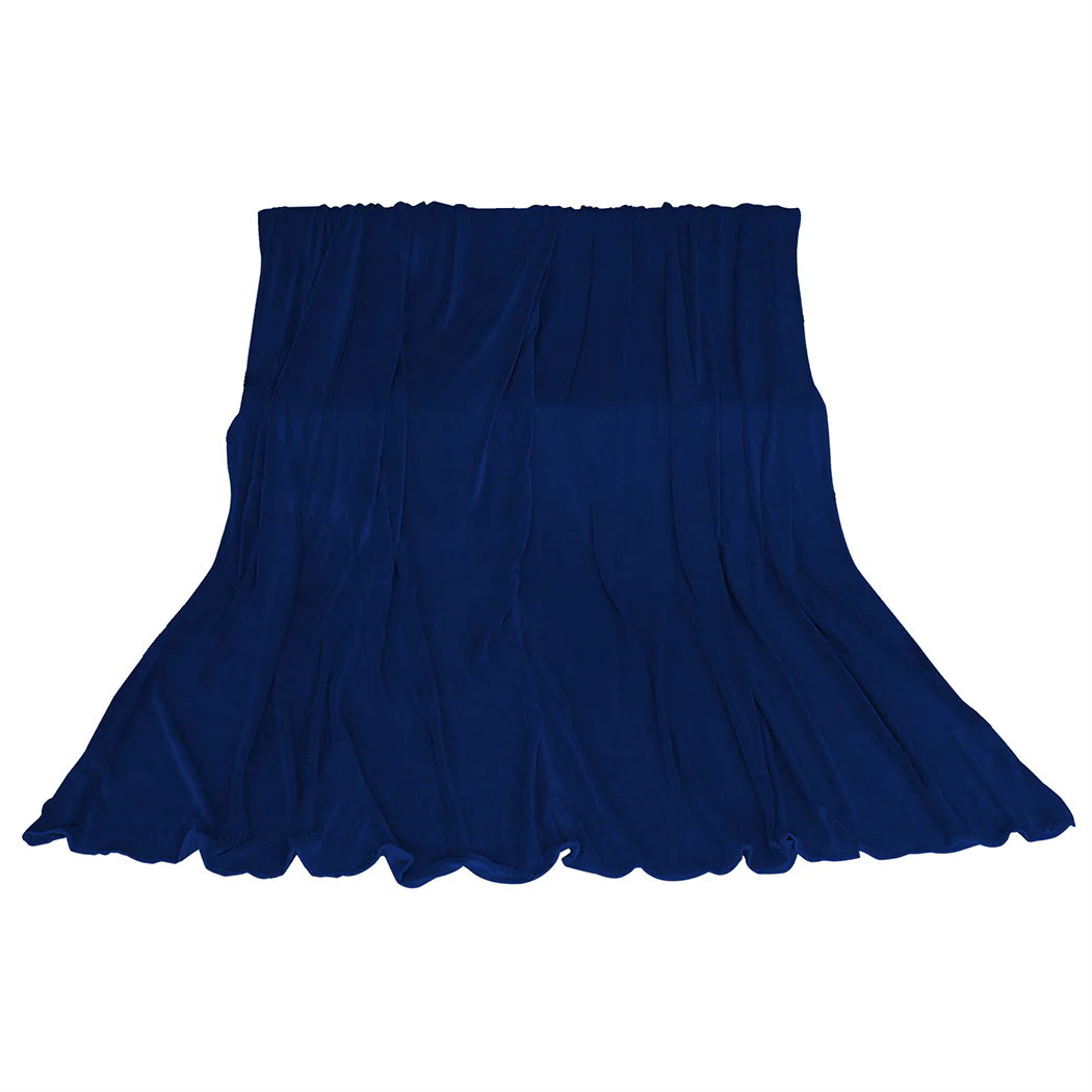 Wynn Throw Soft Blanket 3x3M Large Oversized - Navy - Nurns