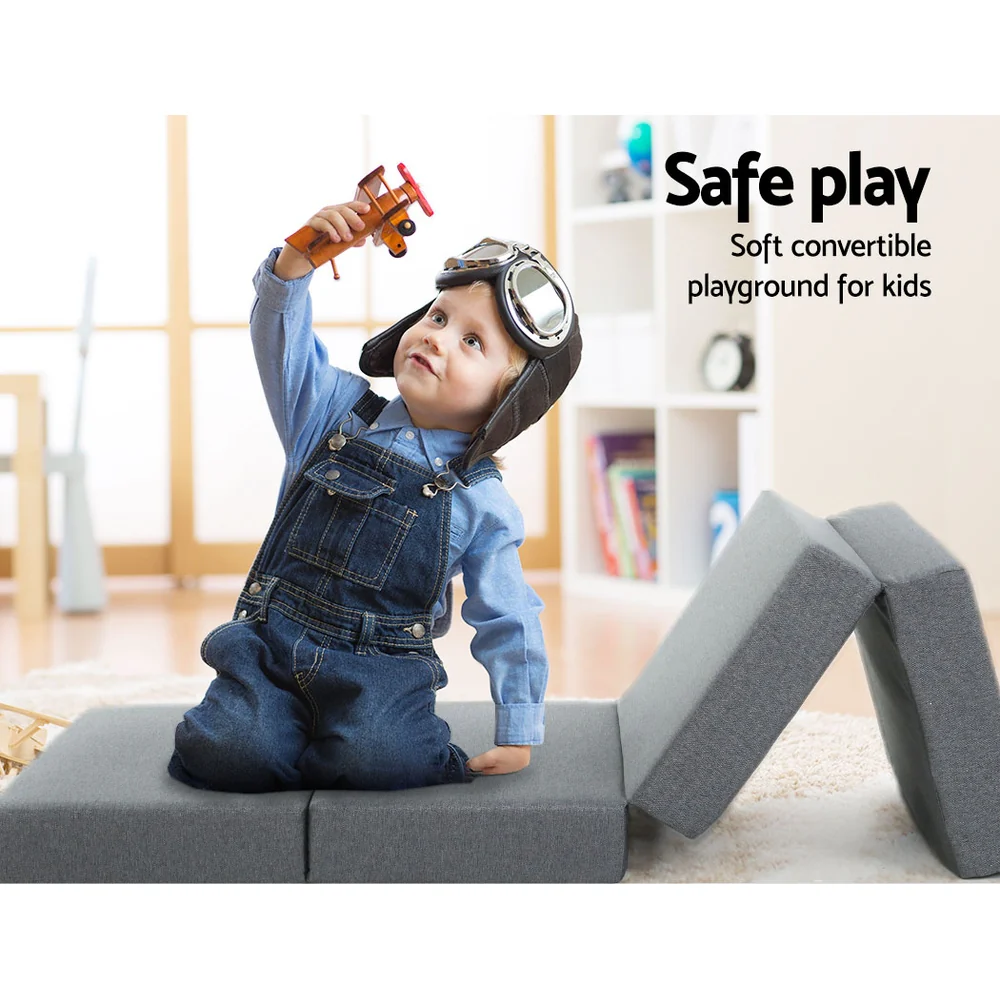 Andrew 12cm Folding Mattress Camping Foldable Portable Mattress Floor Bed - Single - Nurns