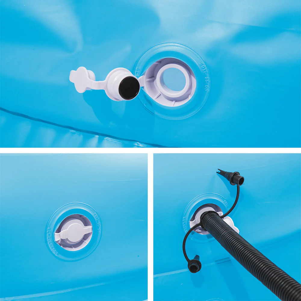 Bestway Kids Pool 262x157x46cm Inflatable Above Ground Swimming Pools 544L - Nurns