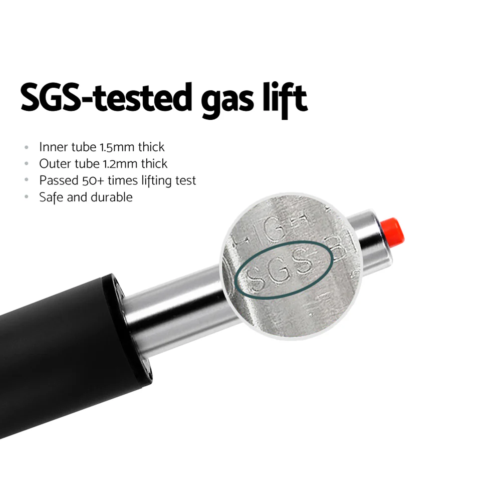 Set of 4 Nicosia Bar Stools Faux Leather Chair - White - Nurns