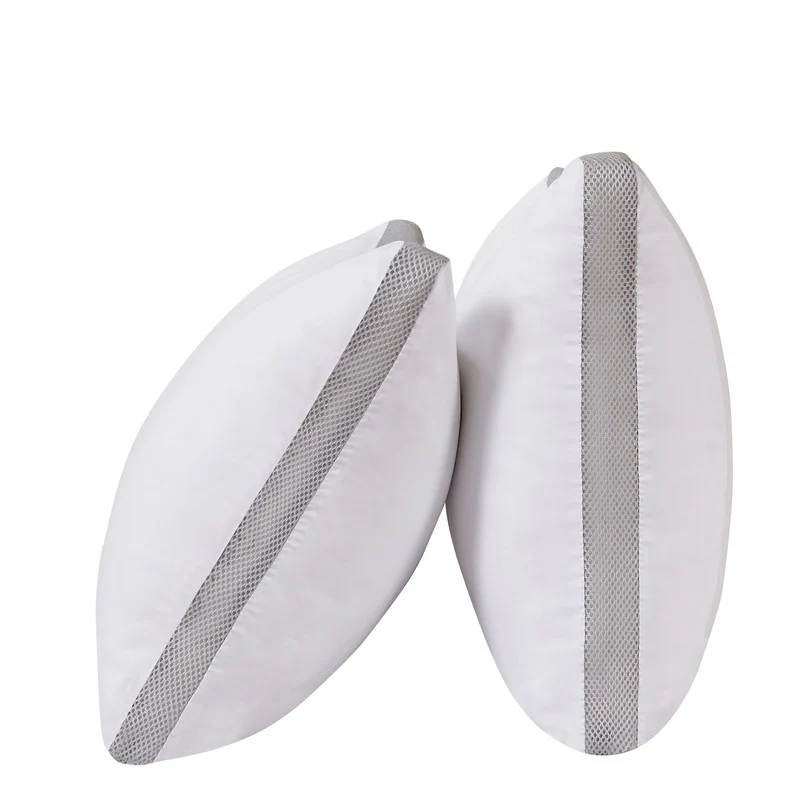 Set of 2 Bamboo Cooling Twin Pack Plush Down-Like Pillows - White - Nurns