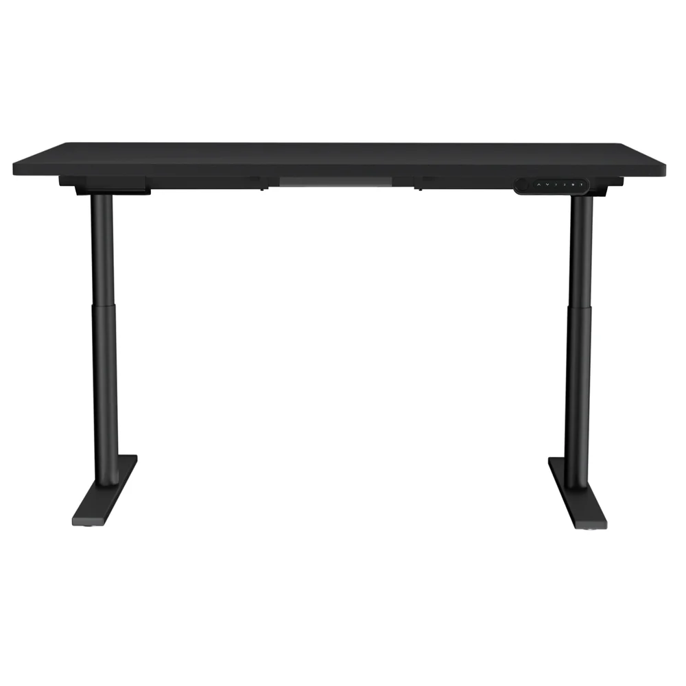 Artiss Standing Desk Motorised Electric Dual Motor Black 140cm - Nurns