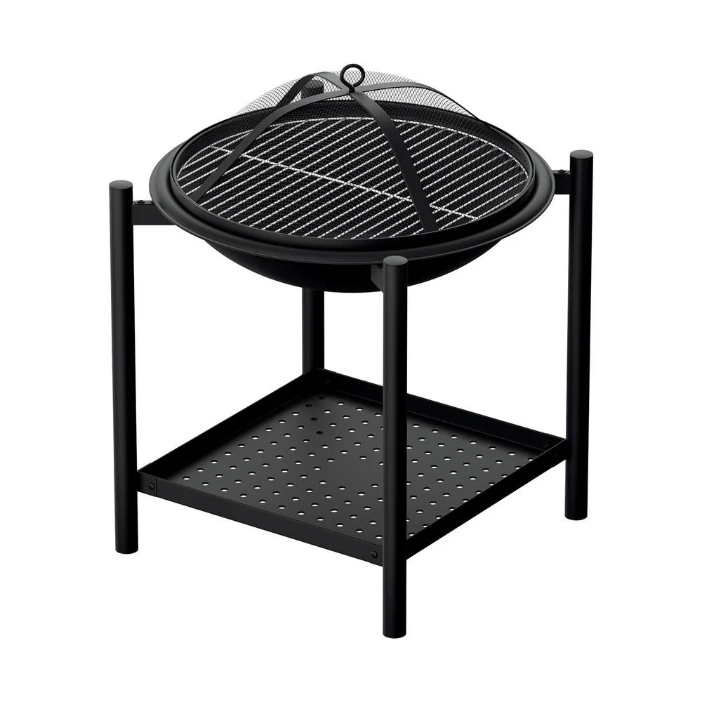 Fire Pit BBQ Grill 2-in-1 Outdoor - Nurns