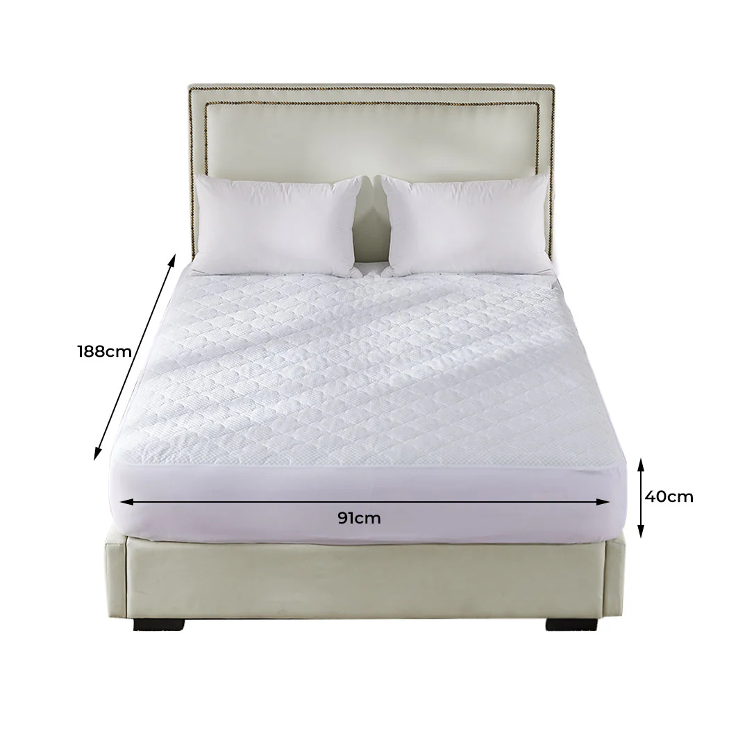 Single DreamZ Mattress Protector Topper Cool - Nurns