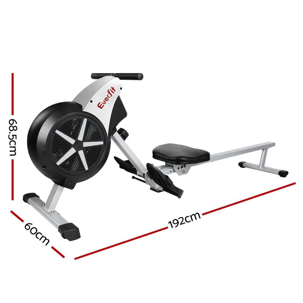 Everfit 8 Level Rowing Exercise Machine - Nurns